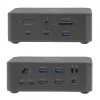 Dokų stotelė CLUB3D CSV-2562 Thunderbolt 5, M.2 SSD, 2×HDMI 8K60Hz, 180W, 120 Gbit/s