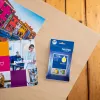 Rašalo kasetė Brother LC528Y geltona Originali, vienoje pakuotėje, išeiga ~5000 puslapių