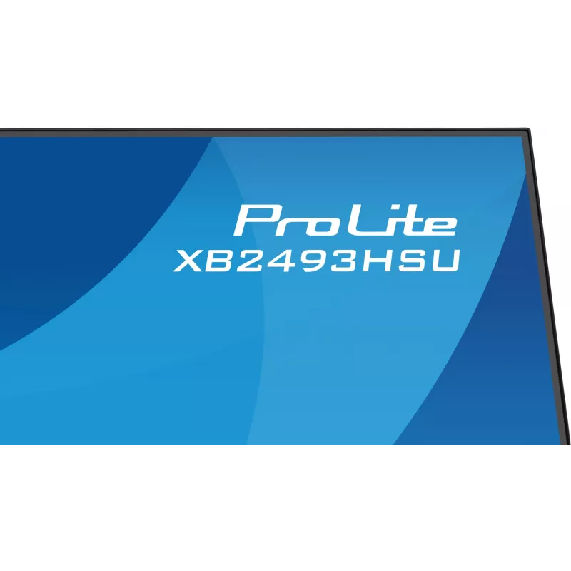 Kompiuterio monitorius IIYAMA ProLite XB2493HSU-B1 23,8 colio (60,5 cm) Full HD IPS LED, 1920×1080, 1 ms, 178° žiūrėjimo kampai, USB šakotuvas, garsiakalbiai, juodas