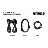 Kompiuterio monitorius IIYAMA ProLite XB2493HSU-B1 23,8 colio (60,5 cm) Full HD IPS LED, 1920×1080, 1 ms, 178° žiūrėjimo kampai, USB šakotuvas, garsiakalbiai, juodas
