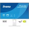 iiyama ProLite XB2497HSU-W1 kompiuterio monitorius 60,5 cm (23,8 col.) 1920 x 1080 pikseliai Full HD LED Baltas