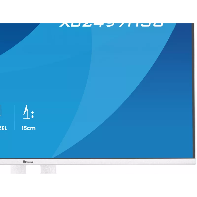 iiyama ProLite XB2497HSU-W1 kompiuterio monitorius 60,5 cm (23,8 col.) 1920 x 1080 pikseliai Full HD LED Baltas