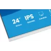 iiyama ProLite XB2497HSU-W1 kompiuterio monitorius 60,5 cm (23,8 col.) 1920 x 1080 pikseliai Full HD LED Baltas