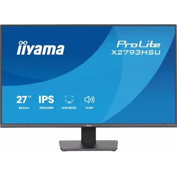 iiyama ProLite X2793HSU-B1 kompiuterio monitorius 68,6 cm (27 colių) 1920 x 1080 pikselių Full HD LED juodas