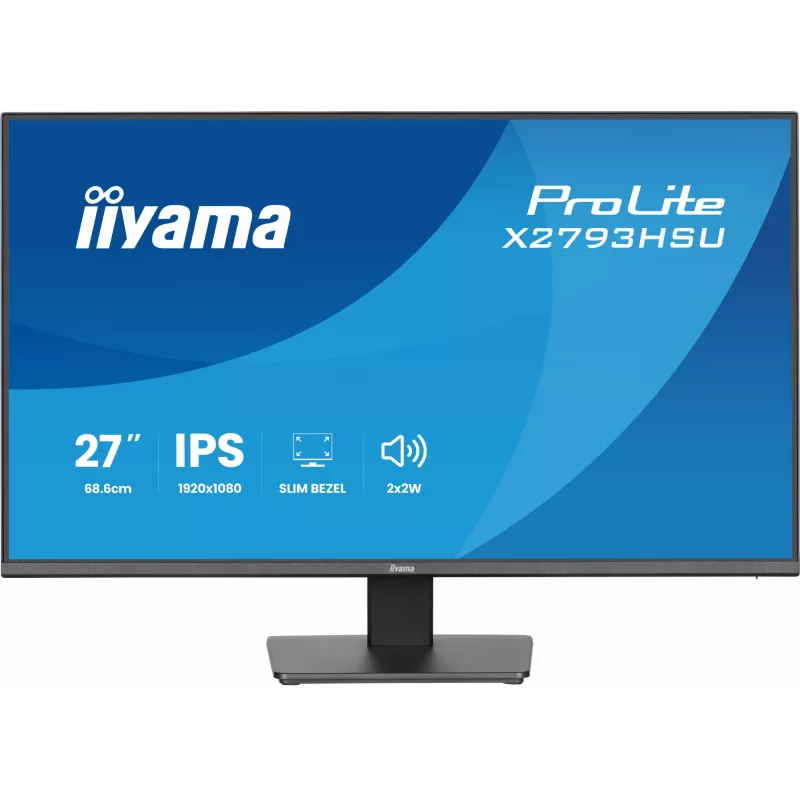 iiyama ProLite X2793HSU-B1 kompiuterio monitorius 68,6 cm (27 colių) 1920 x 1080 pikselių Full HD LED juodas