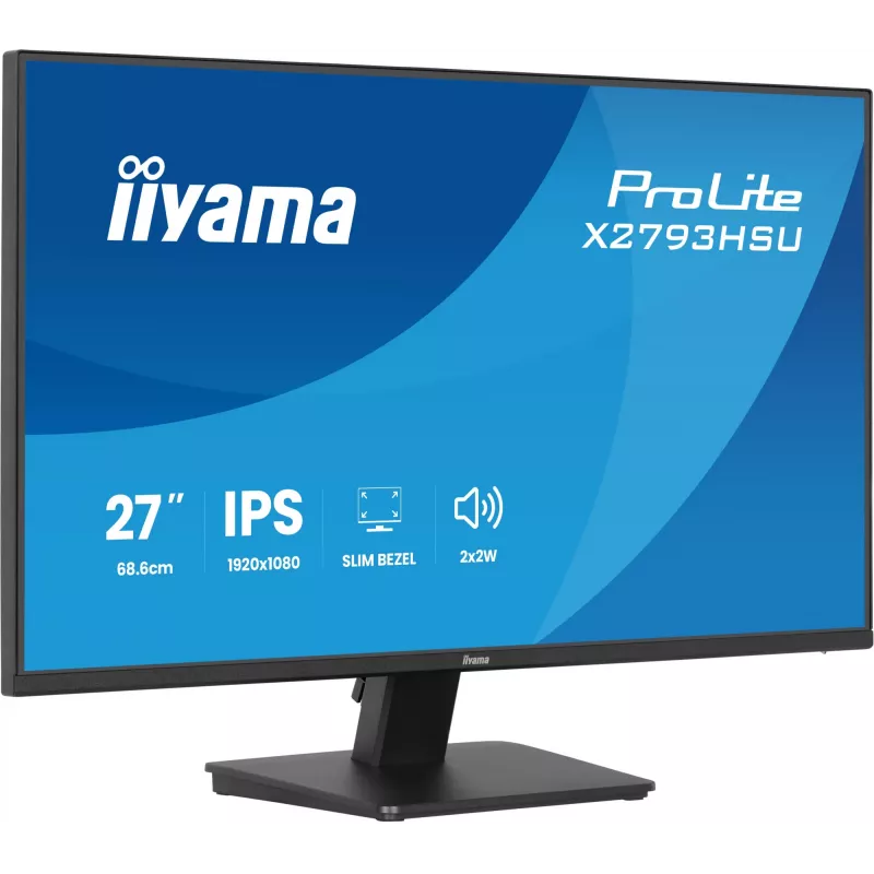 iiyama ProLite X2793HSU-B1 kompiuterio monitorius 68,6 cm (27 colių) 1920 x 1080 pikselių Full HD LED juodas