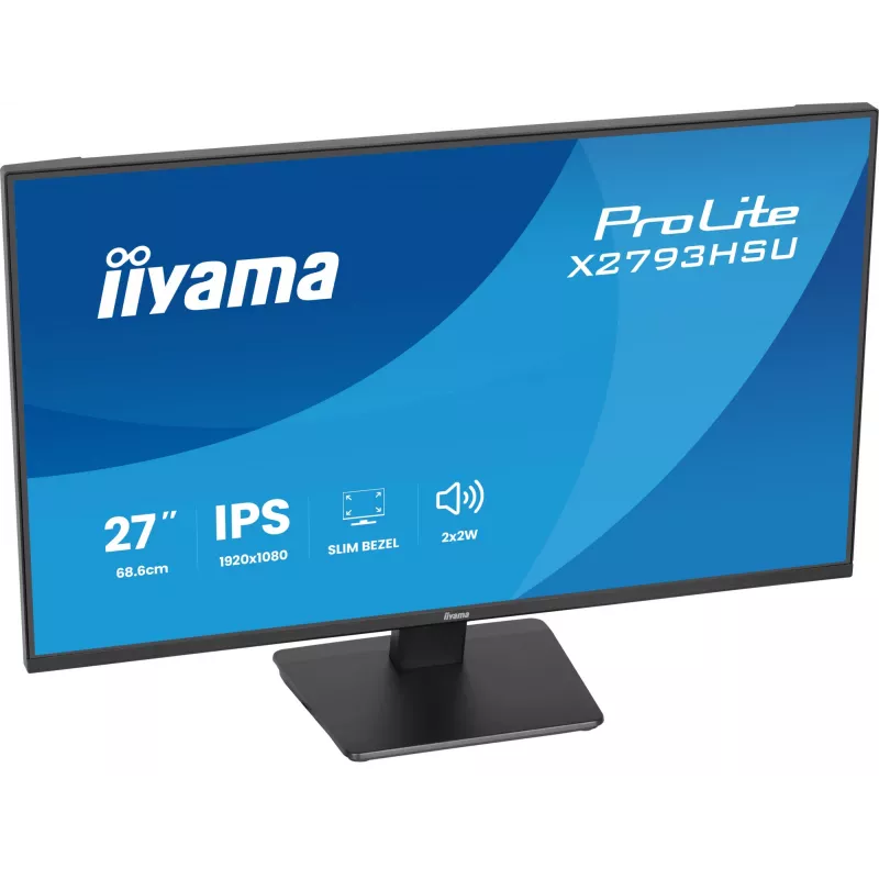 iiyama ProLite X2793HSU-B1 kompiuterio monitorius 68,6 cm (27 colių) 1920 x 1080 pikselių Full HD LED juodas