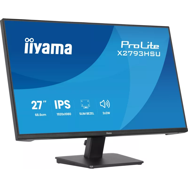 iiyama ProLite X2793HSU-B1 kompiuterio monitorius 68,6 cm (27 colių) 1920 x 1080 pikselių Full HD LED juodas