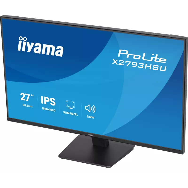 iiyama ProLite X2793HSU-B1 kompiuterio monitorius 68,6 cm (27 colių) 1920 x 1080 pikselių Full HD LED juodas