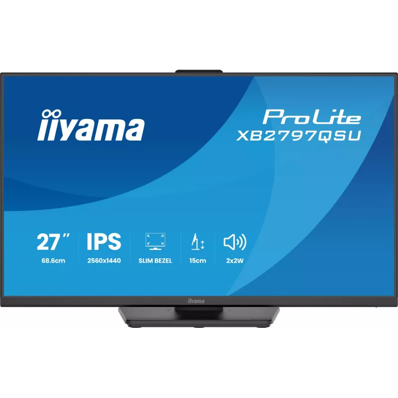 iiyama ProLite XB2797QSU-B1 kompiuterio monitorius 68,6 cm (27 colių) 2560 x 1440 pikselių Quad HD LED juodas