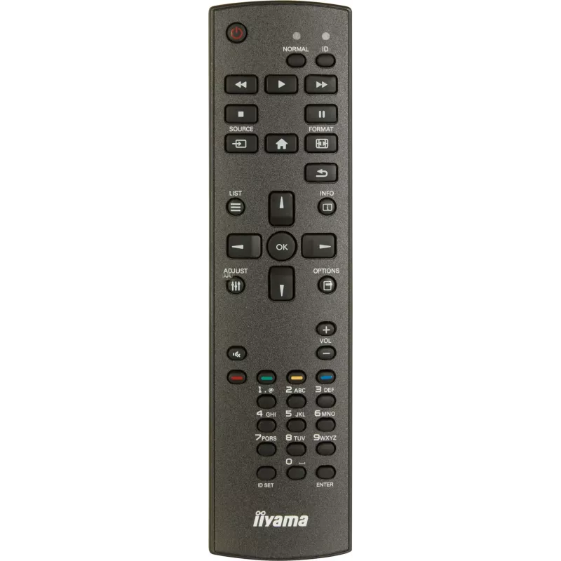 43 colių IIYAMA ProLite X4373UHSU-B2 LED 4K Ultra HD monitorius, 3840×2160, VA skydas, 3 ms, 450 cd/m², USB 3.2 šakotuvas, garsiakalbiai, VESA, juodas