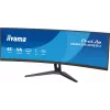 Kompiuterio monitorius IIYAMA XCB4594DQSU-B1 44 col. (111,8 cm) lenktas Dual QHD 5120×1440 VA LED, 2 ms, USB-C, USB 3.2, VESA, garsiakalbiai