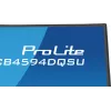 Kompiuterio monitorius IIYAMA XCB4594DQSU-B1 44 col. (111,8 cm) lenktas Dual QHD 5120×1440 VA LED, 2 ms, USB-C, USB 3.2, VESA, garsiakalbiai