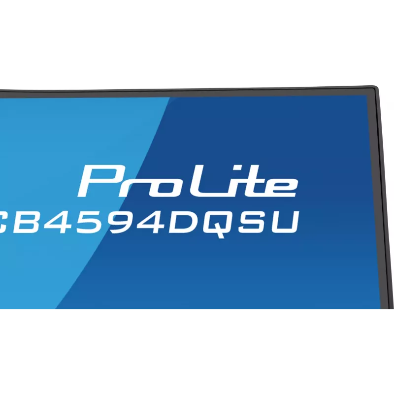 Kompiuterio monitorius IIYAMA XCB4594DQSU-B1 44 col. (111,8 cm) lenktas Dual QHD 5120×1440 VA LED, 2 ms, USB-C, USB 3.2, VESA, garsiakalbiai