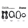 Kompiuterio monitorius IIYAMA XCB4594DQSU-B1 44 col. (111,8 cm) lenktas Dual QHD 5120×1440 VA LED, 2 ms, USB-C, USB 3.2, VESA, garsiakalbiai