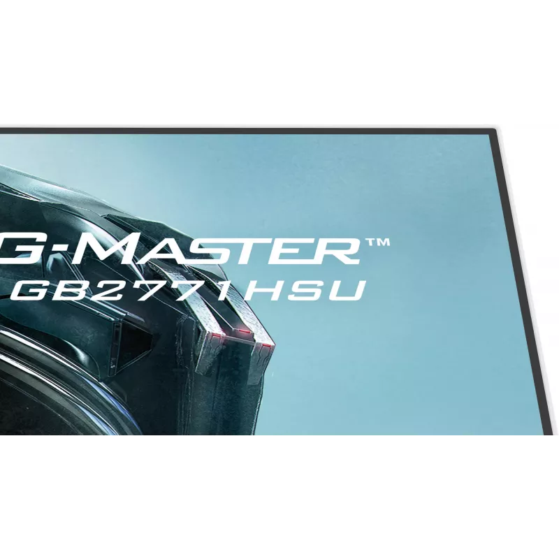 Žaidimų monitorius IIYAMA GB2771HSU-W1 27 coliai (68,6 cm) Full HD — HDMI, DisplayPort, USB — baltas