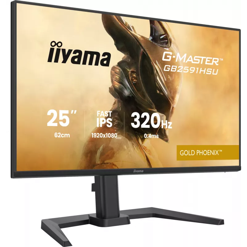Žaidimų monitorius IIYAMA G-Master GB2591HSU-B1 24,5 col. (68,6 cm) Full HD — HDMI/DisplayPort/USB, juodas