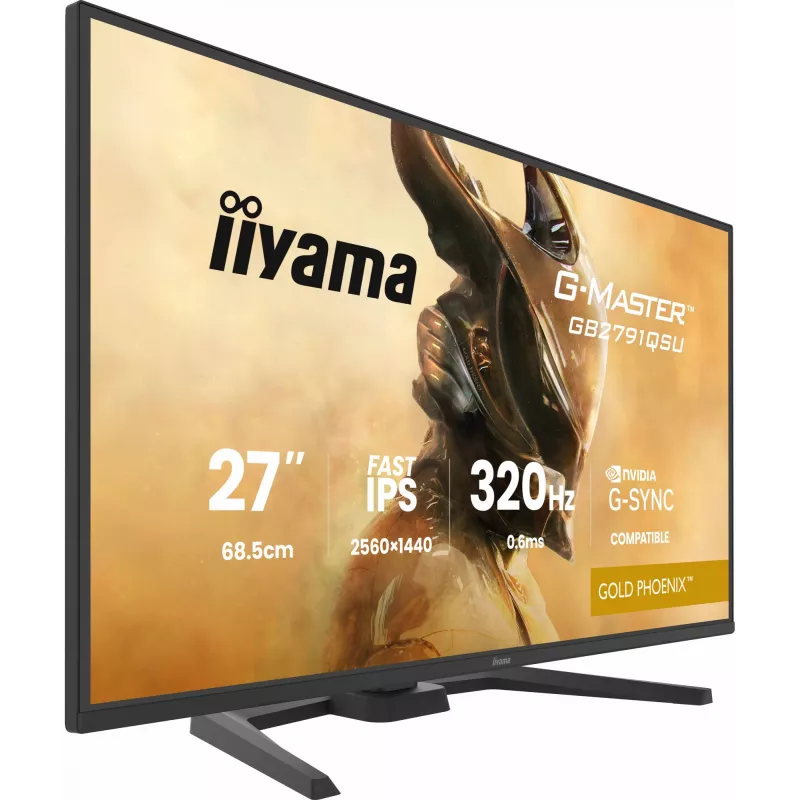Žaidimų monitorius IIYAMA GB2791QSU-B1 27 colių (68,6 cm) QHD su HDMI, DisplayPort ir USB, juodas
