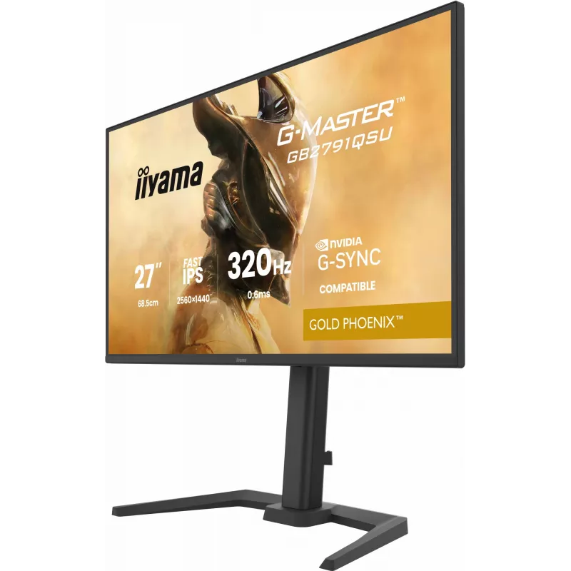 Žaidimų monitorius IIYAMA GB2791QSU-B1 27 colių (68,6 cm) QHD su HDMI, DisplayPort ir USB, juodas