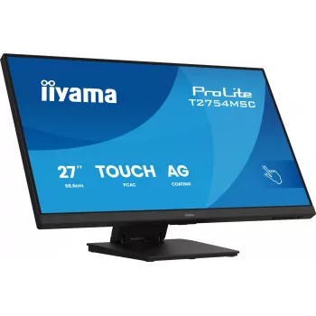 Monitor IIYAMA ProLite T2754MSC-B2AG 27 colių (68,6 cm) Full HD LED HDMI/VGA/USB, juodas