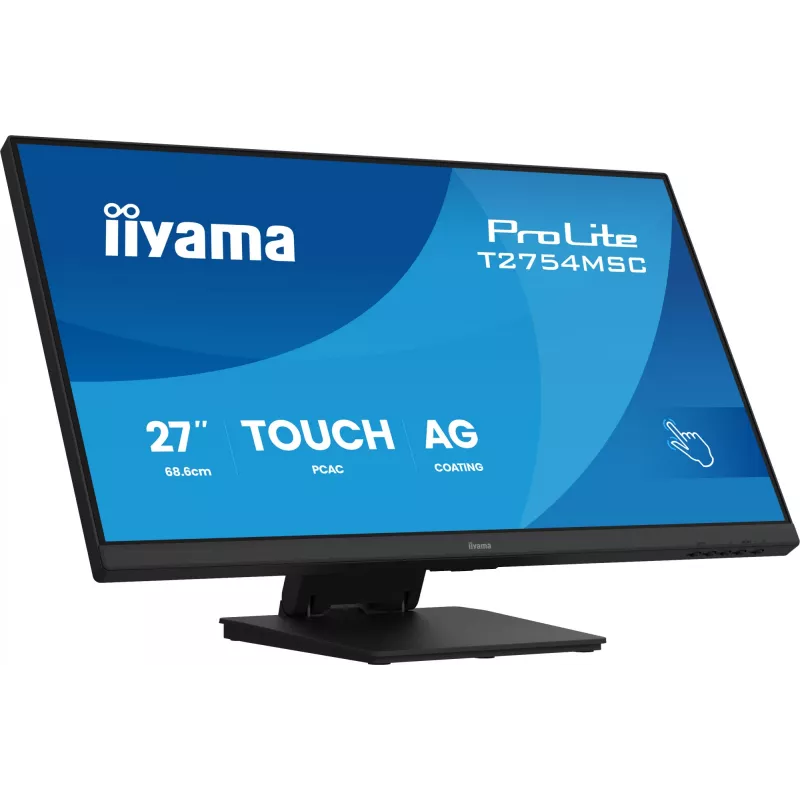 Monitor IIYAMA ProLite T2754MSC-B2AG 27 colių (68,6 cm) Full HD LED HDMI/VGA/USB, juodas