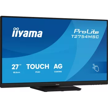 Monitor IIYAMA ProLite T2754MSC-B2AG 27 colių (68,6 cm) Full HD LED HDMI/VGA/USB, juodas
