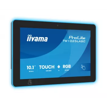 Monitorius iiyama ProLite TW1025LASC-B3PNR 10,1 colio (25,6 cm) WXGA IPS LED jutiklinis ekranas, 1280x800, 16:10, USB šakotuvas, garsiakalbiai, VESA, juodas