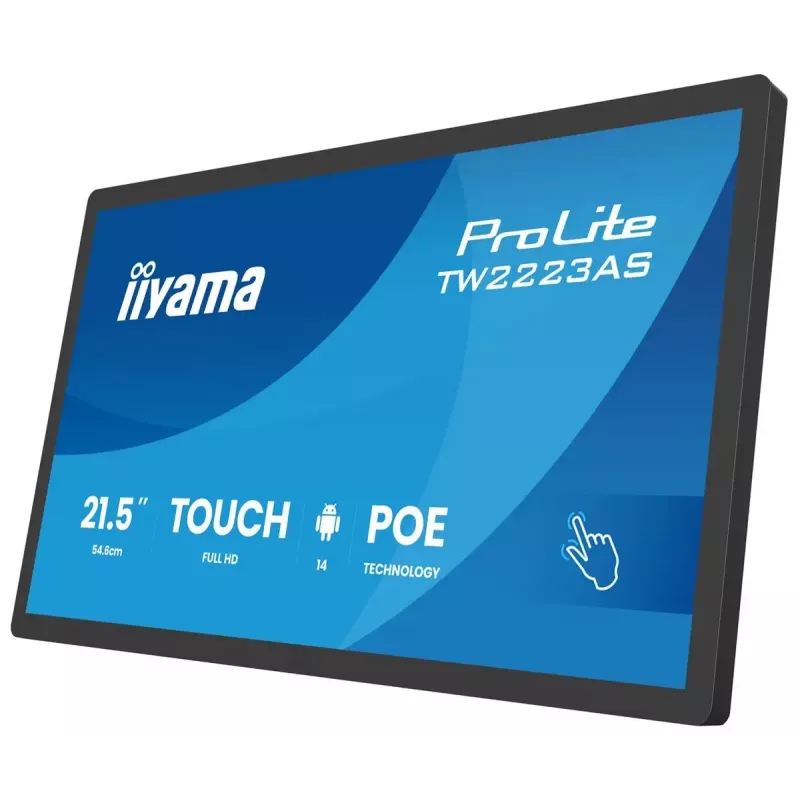 Monitor IIYAMA TW2223AS-B3P 21.5 col. (55.0 cm) M-Touch USB-C Android 16:9