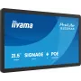 iiyama ProLite S2225AS-B1P Skaitmeninės iškabos plokščias ekranas 54,6 cm (21,5 col.) LCD Wi-Fi 500 cd/m² Full HD Juoda Integruotas procesorius Android 24/7