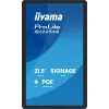 iiyama ProLite S2225AS-B1P Skaitmeninės iškabos plokščias ekranas 54,6 cm (21,5 col.) LCD Wi-Fi 500 cd/m² Full HD Juoda Integruotas procesorius Android 24/7