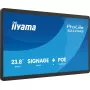 iiyama ProLite S2425AS-B1P Skaitmeninės iškabos plokščiaekranis skydas 60,5 cm (23,8 col.) LCD Wi-Fi 500 cd/m² Full HD Juoda Integruotas procesorius Android 24/7