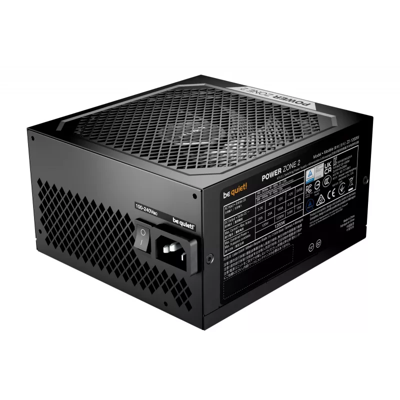 be quiet POWER ZONE 2 | 1200 W maitinimo blokas 20+4 pin ATX ATX juodas