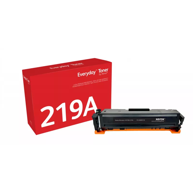 „Everyday™ Juoda Toner by Xerox“, suderinamas su HP 219A (W2190A), standartinės talpos