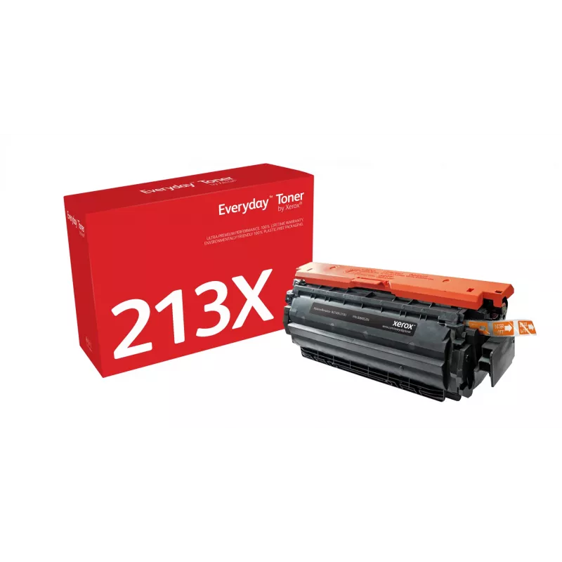 Kasdienis™ juodas dažų kasetė, suderinama su HP 213X (W2130X), didelės talpos