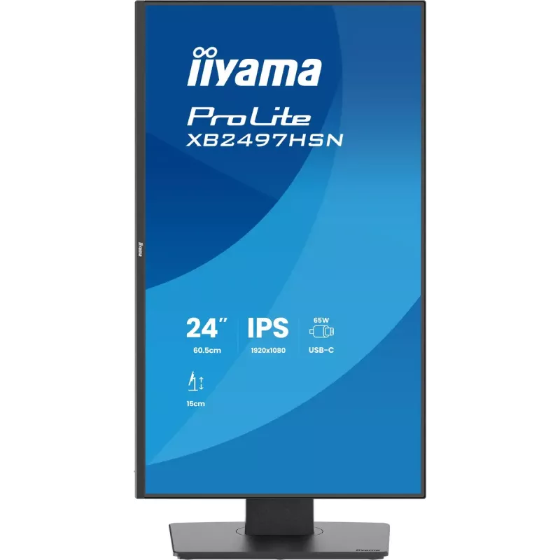 iiyama ProLite XB2497HSN-B1 kompiuterio monitorius 60,5 cm (23,8 colio) 1920 x 1080 pikselių Full HD LED juodas