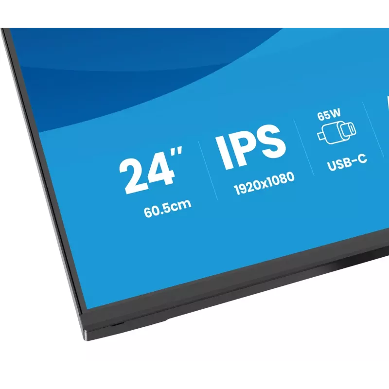 iiyama ProLite XB2497HSN-B1 kompiuterio monitorius 60,5 cm (23,8 colio) 1920 x 1080 pikselių Full HD LED juodas