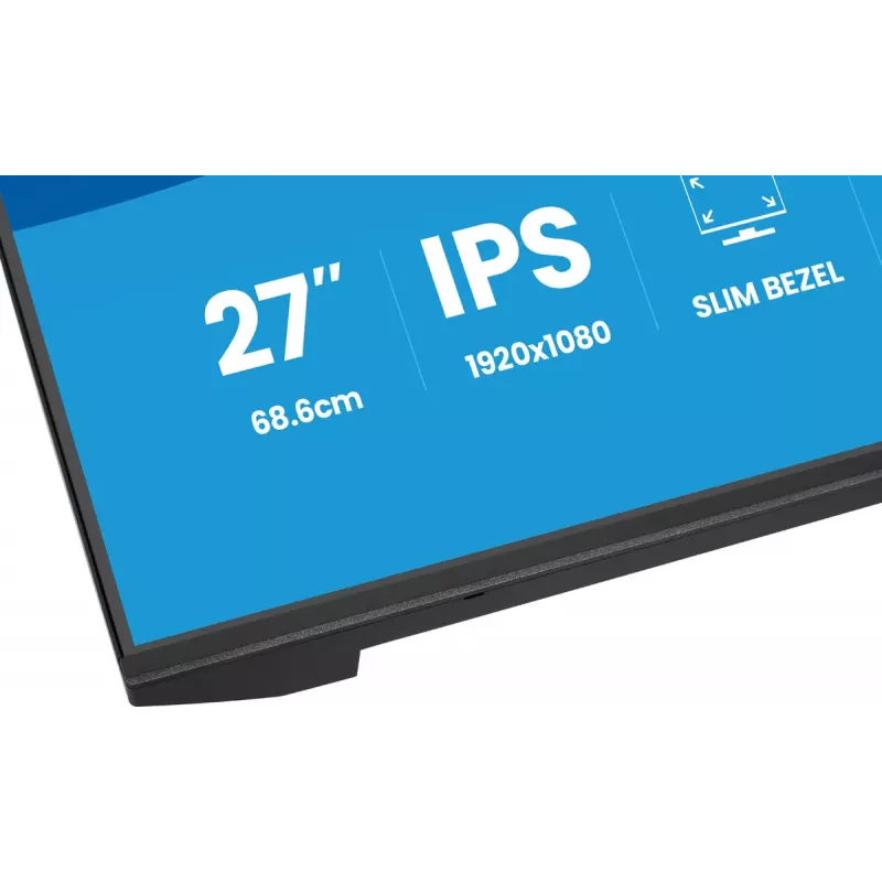 Kompiuterio monitorius IIYAMA ProLite X2791HS-B1 27 colių IPS Full HD 1920x1080 LED matinis, įmontuoti garsiakalbiai, VESA tvirtinimas, juodas