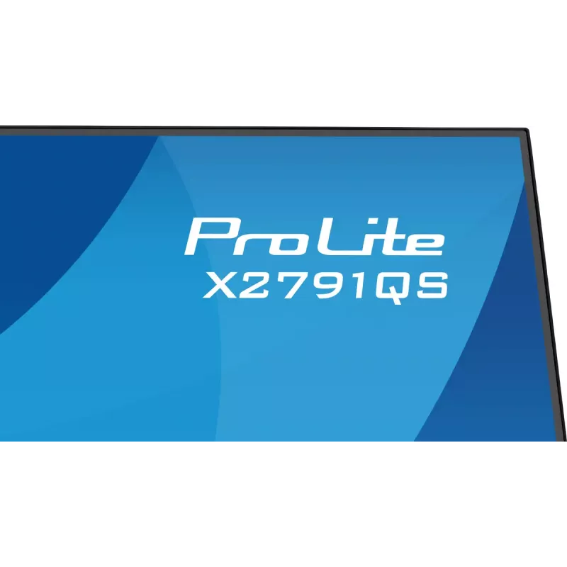 iiyama ProLite X2791QS-B1 kompiuterio monitorius 68,6 cm (27 colių) 2560 x 1440 pikselių Quad HD LED juodas