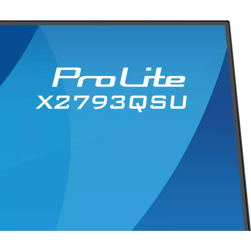 27 colių IIYAMA ProLite X2793QSU-B1 Quad HD 2560x1440 IPS LED monitorius, 1 ms, USB šakotuvas, garsiakalbiai, VESA