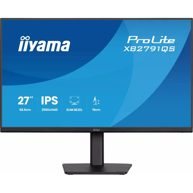 iiyama ProLite XB2791QS-B1 kompiuterio monitorius 68,6 cm (27 colių) 2560 x 1440 pikselių Quad HD LED juodas