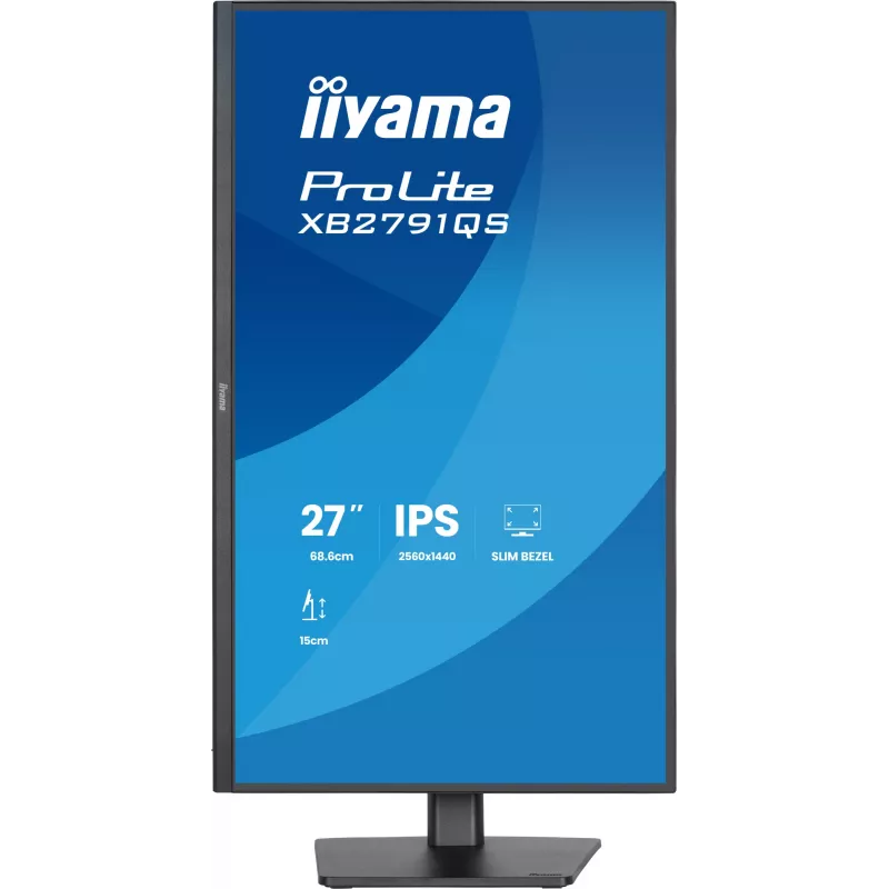 iiyama ProLite XB2791QS-B1 kompiuterio monitorius 68,6 cm (27 colių) 2560 x 1440 pikselių Quad HD LED juodas