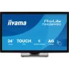 iiyama ProLite T2438MSC-B2 kompiuterio monitorius 60,5 cm (23,8 col.) 1920 x 1080 pikselių Full HD LED jutiklinis ekranas Juoda