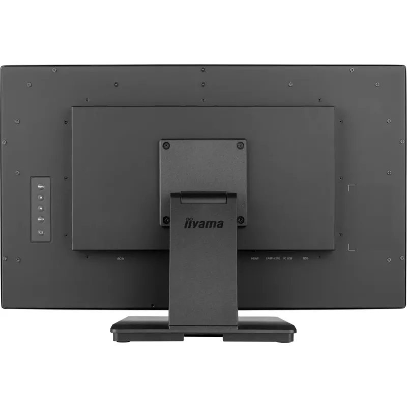iiyama ProLite T2438MSC-B2 kompiuterio monitorius 60,5 cm (23,8 col.) 1920 x 1080 pikselių Full HD LED jutiklinis ekranas Juoda