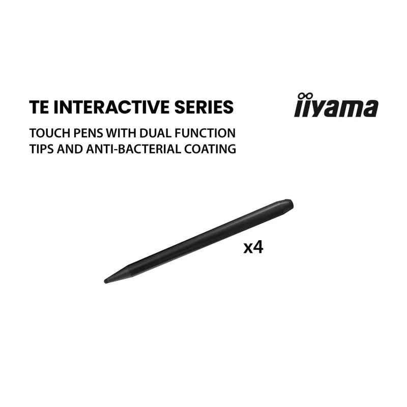 Interaktyvus plokščiasis ekranas IIYAMA TE7513A-B2AG 75 colių 4K UHD jutiklinis, 500 cd/m², Wi‑Fi, Android, 24/7