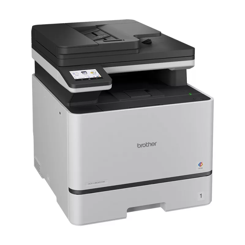 Daugiafunkcis lazerinis spausdintuvas Brother DCP-L8630CDW — A4, spalvotas, 2400×600 DPI, 31 psl./min., Wi‑Fi, dvipusis spausdinimas
