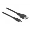 Kabelis USB Type-C į DisplayPort DeLOCK 86038 1m 8K 60Hz