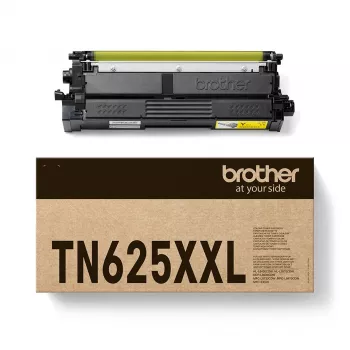 tonerio kasetė Brother TN-625XXLY Geltonas, Originalius, išeiga 6500 puslapių, 1 vnt.