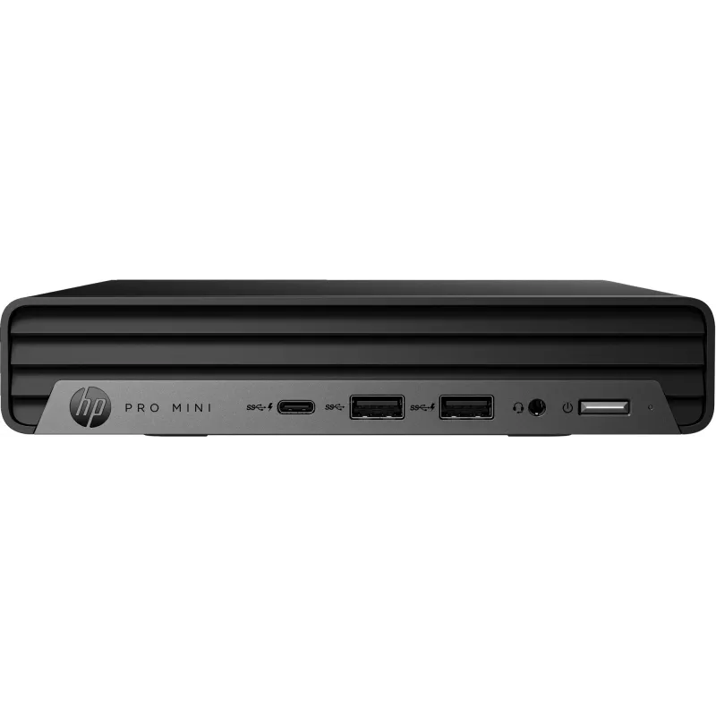 HP Pro Mini 400 G9 Intel® Core™ i3 i3-13100T 8 GB DDR4-SDRAM 256 GB SSD Windows 11 Pro Mini kompiuteris juodas