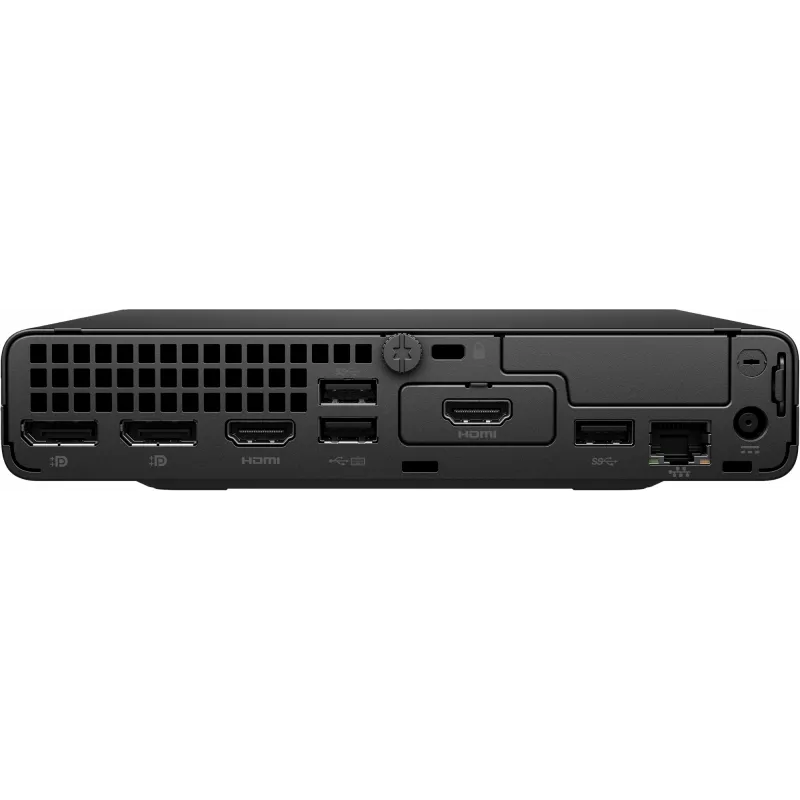 HP Pro Mini 400 G9 Intel® Core™ i3 i3-13100T 8 GB DDR4-SDRAM 256 GB SSD Windows 11 Pro Mini kompiuteris juodas