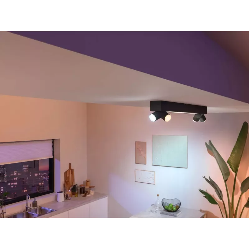 Philips Hue White and colour ambience Centris 4 taškų lubinis šviestuvas
